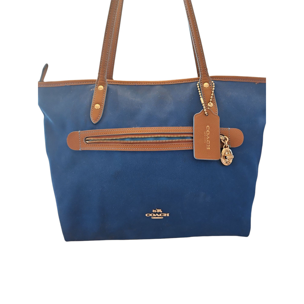 COACH SAWYER TOTE IN POLYESTER TWILL F37237